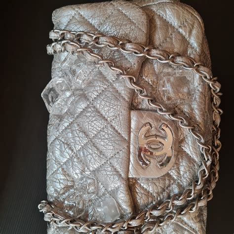 chanel ice cube earrings